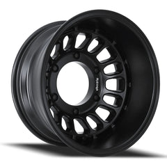 17x8 Aluminum Wheel with 6x205 Bolt Pattern - SATIN BLACK