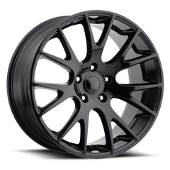 20x10 Aluminum Wheel with 5x5 Bolt Pattern - Gloss Black