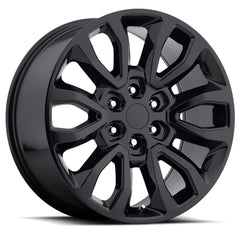 20x9 Aluminum Wheel with 6x135 Bolt Pattern - Gloss Black