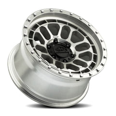 17x8.5 Aluminum Wheel with 6x139.7 Bolt Pattern - MACHINED CLEAR