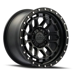17x8.5 Aluminum Wheel with 6x139.7 Bolt Pattern - SATIN BLACK