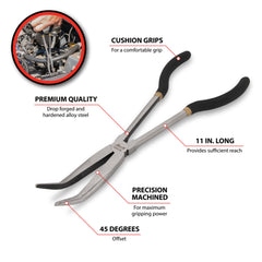 Wilmar Hand Tools 11" 45 Deg. Long Handle Pliers