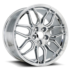 19x10 Aluminum Wheel with 5x4.75 Bolt Pattern - Chrome