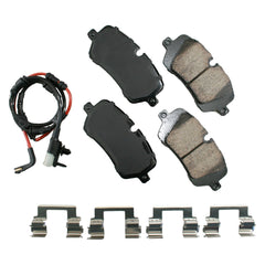 Akebono® EUR1692 - EURO™ Ultra-Premium Ceramic Rear Disc Brake Pads
