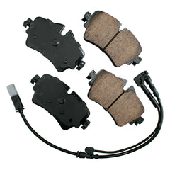Akebono® EUR1801 - EURO™ Ultra-Premium Ceramic Front Disc Brake Pads