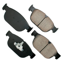 Akebono® EUR1865 - EURO™ Ultra-Premium Ceramic Front Disc Brake Pads