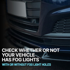 F-150 04-05 FRONT LOWER VALANCE, Spoiler, Primed, All Cab Types, 4WD, To 11-29-04, w/ Fog Light Holes