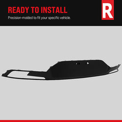 F-150 04-05 FRONT LOWER VALANCE, Spoiler, Primed, All Cab Types, 4WD, To 11-29-04, w/ Fog Light Holes