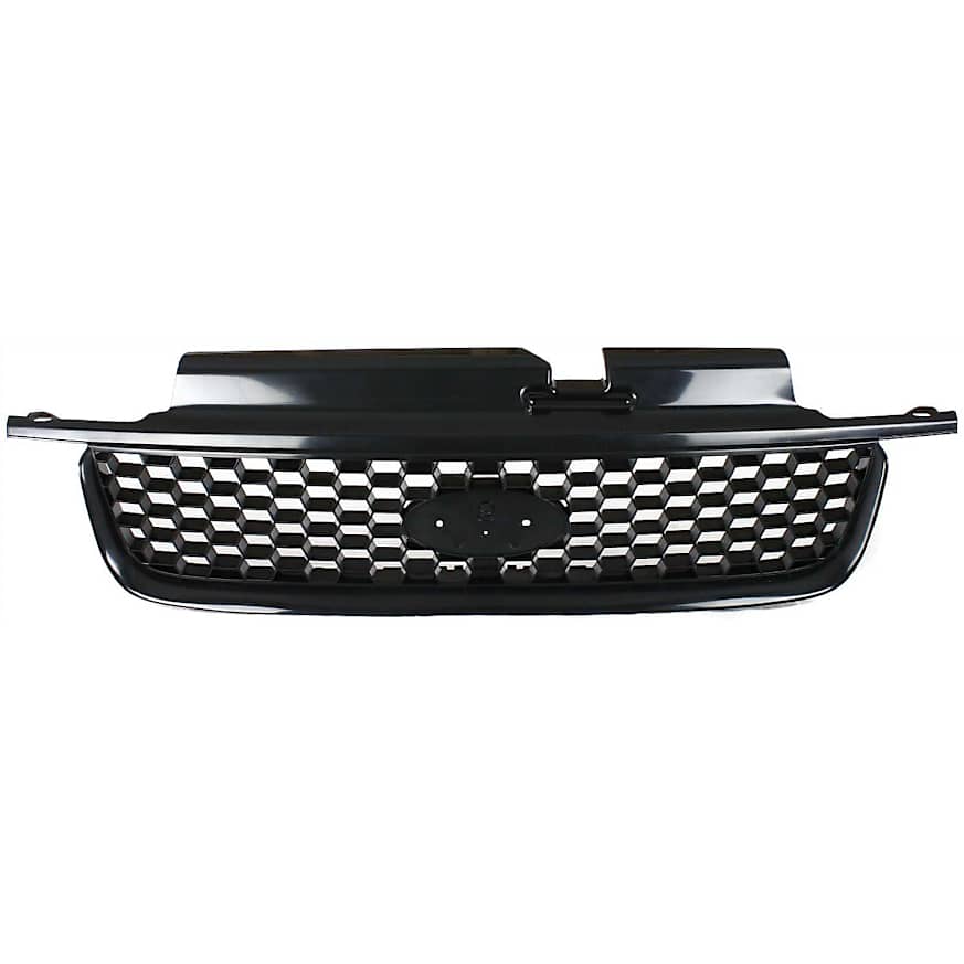 ESCAPE 01-04 GRILLE, Plastic, Black Shell and Insert, XLS Model