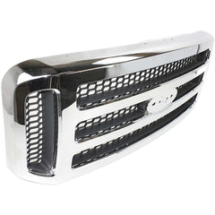 EXCURSION 05-05/F-SERIES SUPER DUTY 05-07 GRILLE, Chrome Shell/Painted Gray Insert
