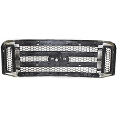EXCURSION 05-05/F-SERIES SUPER DUTY 05-07 GRILLE, Chrome Shell/Painted Gray Insert