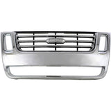 EXPLORER 06-10/EXPLORER SPORT TRAC 07-10 GRILLE, Plastic, Chrome, Eddie Bauer Model - CAPA
