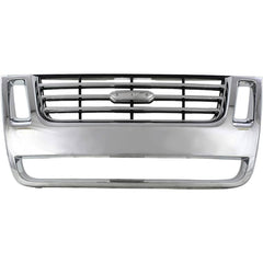 EXPLORER 06-10/EXPLORER SPORT TRAC 07-10 GRILLE, Plastic, Chrome, Eddie Bauer Model - CAPA