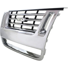 EXPLORER 06-10/EXPLORER SPORT TRAC 07-10 GRILLE, Plastic, Chrome, Eddie Bauer Model - CAPA