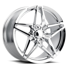 19x10 Aluminum Wheel with 5x4.75 Bolt Pattern - Chrome
