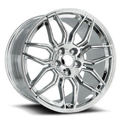 20x12 Aluminum Wheel with 5x4.75 Bolt Pattern - Chrome