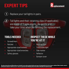 EXPEDITION 07-17 TAIL LAMP LH, Lens and Housing