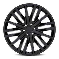 24x10 Aluminum Wheel with 6x5.5 Bolt Pattern - Gloss Black