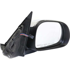 KOOL VUE MIRRORSFIAT 500L 14-20 MIRROR RH, Power, Manual Folding, Heated, Chrome, w/ Temp Sensor, No BSD, Memory, Puddle Light, and Signal Light