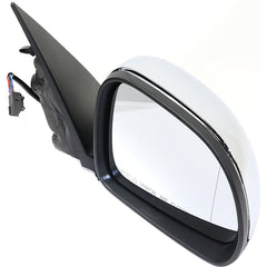 KOOL VUE MIRRORSFIAT 500L 14-20 MIRROR RH, Power, Manual Folding, Heated, Chrome, w/ Temp Sensor, No BSD, Memory, Puddle Light, and Signal Light