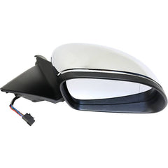 KOOL VUE MIRRORSFIAT 500L 14-20 MIRROR RH, Power, Manual Folding, Heated, Chrome, w/ Temp Sensor, No BSD, Memory, Puddle Light, and Signal Light