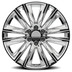 22x9 Aluminum Wheel with 6x5.5 Bolt Pattern - Chrome