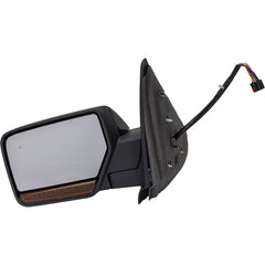 KOOL VUE MIRRORSEXPEDITION 15-17 MIRROR LH, Non-Towing, Power, Power Folding, Heated, Paintable, w/ BSD in Glass, In-housing Signal Light, and Memory, No Auto-dimming