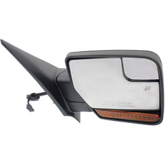 KOOL VUE MIRRORSEXPEDITION 07-17 MIRROR RH, Non-Towing, Power, Manual Folding, Heated, Textured, w/ In-housing Signal Light and Memory, No Auto-dimming and BSD