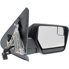KOOL VUE MIRRORSEXPEDITION 07-17 MIRROR RH, Non-Towing, Power, Manual Folding, Heated, BSG, Textured, No Auto-dimming, Memory, and Signal Light