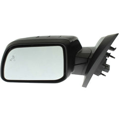 KOOL VUE MIRRORSEDGE 11-14 MIRROR LH, Power, Manual Folding, Heated, Paintable, w/ BSD in Glass, No Auto-dimming, Memory, and Signal Light