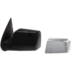 KOOL VUE MIRRORSEXPLORER 06-10 MIRROR LH, Power, Manual Folding, Heated, Chrome/Textured, 2 Caps, w/ Puddle Light