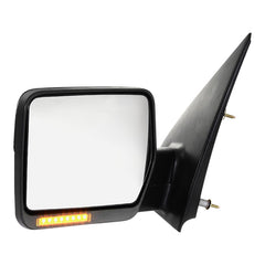 KOOL VUE MIRRORSF-150 04-06 MIRROR LH, Non-Towing, Power, Manual Folding, Heated, Textured, w/ In-housing Signal Light, No Auto-dimming, BSD, and Memory