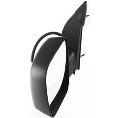 KOOL VUE MIRRORSE-350 SUPER DUTY 07-08 MIRROR LH, Non-Towing, Power, Manual Folding, Non-Heated, Textured Black, No Auto-dimming, BSD, Memory, and Signal Light, 4-Bolt Mount
