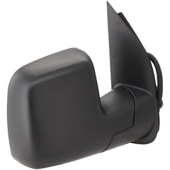 KOOL VUE MIRRORSE-350 SUPER DUTY 07-08 MIRROR RH, Non-Towing, Power, Manual Folding, Non-Heated, Textured Black, No Auto-dimming, BSD, Memory, and Signal Light, 4-Bolt Mount
