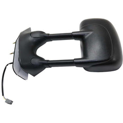KOOL VUE MIRRORSECONOLINE VAN 09-21 TOWING MIRROR LH, Power, Manual Folding, Non-Heated, Textured, No Auto-dimming, BSD, Memory, and Signal Light, 4-Bolt Mount