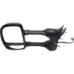 KOOL VUE MIRRORSECONOLINE VAN 09-21 TOWING MIRROR LH, Power, Manual Folding, Non-Heated, Textured, No Auto-dimming, BSD, Memory, and Signal Light, 4-Bolt Mount