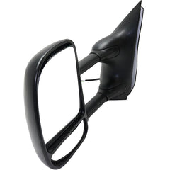 KOOL VUE MIRRORSECONOLINE VAN 09-21 TOWING MIRROR LH, Power, Manual Folding, Non-Heated, Textured, No Auto-dimming, BSD, Memory, and Signal Light, 4-Bolt Mount