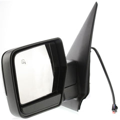 KOOL VUE MIRRORSEXPEDITION 07-10 MIRROR LH, Non-Towing, Power, Manual Folding, Heated, Textured, No Auto-dimming, BSD, Memory, and Signal Light