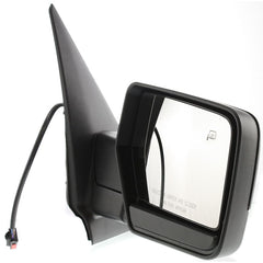 KOOL VUE MIRRORSEXPEDITION 07-10 MIRROR RH, Non-Towing, Power, Manual Folding, Heated, Textured, No Auto-dimming, BSD, Memory, and Signal Light