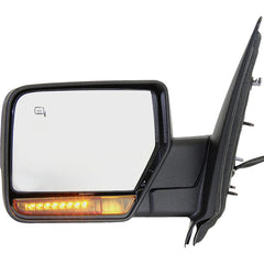 KOOL VUE MIRRORSEXPEDITION 07-17 MIRROR LH, Non-Towing, Power, Manual Folding, Heated, Textured, w/ In-housing Signal Light and Memory, No Auto-dimming and BSD