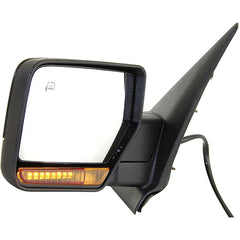 KOOL VUE MIRRORSEXPEDITION 07-17 MIRROR LH, Non-Towing, Power, Manual Folding, Heated, Textured, w/ In-housing Signal Light and Memory, No Auto-dimming and BSD