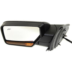 KOOL VUE MIRRORSEXPEDITION 07-17 MIRROR LH, Non-Towing, Power, Manual Folding, Heated, Textured, w/ In-housing Signal Light and Memory, No Auto-dimming and BSD