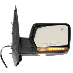 KOOL VUE MIRRORSEXPEDITION 07-17 MIRROR RH, Non-Towing, Power, Manual Folding, Heated, Textured, w/ In-housing Signal Light and Memory, No Auto-dimming and BSD