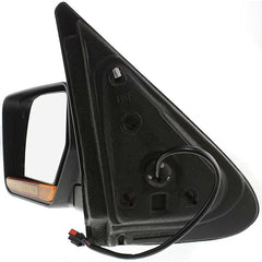 KOOL VUE MIRRORSEXPEDITION/NAVIGATOR 07-08 MIRROR LH, Non-Towing, Power, Power Folding, Heated, Paintable, w/ In-housing Signal Light and Memory, No Auto-dimming and BSD