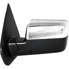 KOOL VUE MIRRORSF-150 07-08 MIRROR LH, Non-Towing, Power, Power Folding, Heated, Chrome, w/ In-housing Signal Light and Memory, No Auto-dimming and BSD