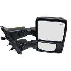 KOOL VUE MIRRORSF-150 13-14 TOWING MIRROR RH, Power, Power Folding, Heated, Textured, w/ Memory and Signal Light, (Exc. SVT Raptor Model)
