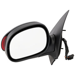 KOOL VUE MIRRORSF-150 01-03 MIRROR LH, Non-Towing, Power, Manual Folding, Non-Heated, Paintable, Contour Style, w/ In-housing Signal Light, Crew Cab, No Auto-dimming
