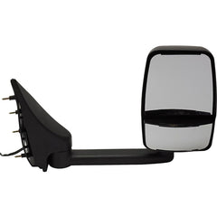 KOOL VUE MIRRORSECONOLINE VAN 02-14 TOWING MIRROR RH, Power, Manual Folding, Non-Heated, Paintable, No Auto-dimming, BSD, Memory, and Signal Light, 4-Bolt Mount