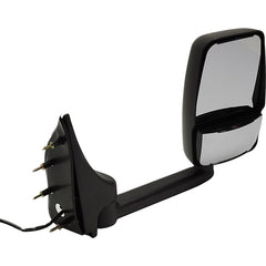KOOL VUE MIRRORSECONOLINE VAN 02-14 TOWING MIRROR RH, Power, Manual Folding, Non-Heated, Paintable, No Auto-dimming, BSD, Memory, and Signal Light, 4-Bolt Mount
