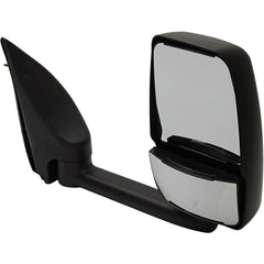 KOOL VUE MIRRORSECONOLINE VAN 02-14 TOWING MIRROR RH, Power, Manual Folding, Non-Heated, Paintable, No Auto-dimming, BSD, Memory, and Signal Light, 4-Bolt Mount